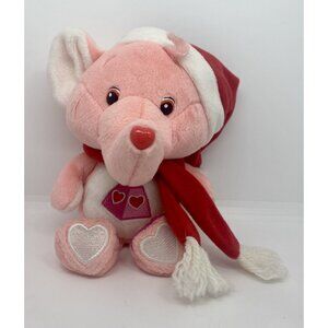 Care Bears Cousins 8" 2004 Lotsa Heart Elephant Christmas American Greetings HTF